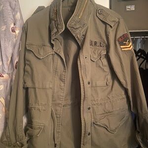 Polo Ralph Lauren green army jacket